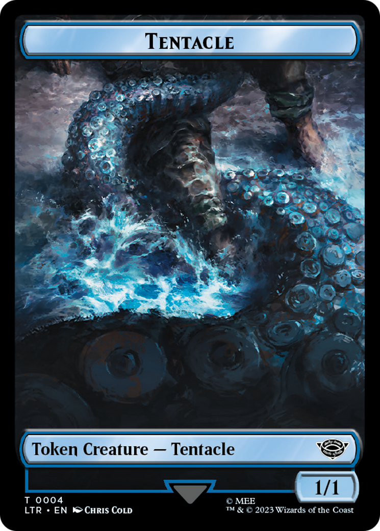 Image of Food (10) // Tentacle Double-Sided Token [The Lord of the Rings: Tales of Middle-Earth Tokens]