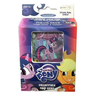 My Little Pony Collectible Card Game: Twilight Sparkle & Applejack Theme Deck