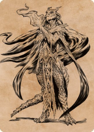 Image of Lozhan, Dragons' Legacy Art Card [Commander Legends: Battle for Baldur's Gate Art Series]