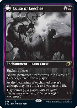 Image of Curse of Leeches // Leeching Lurker [Innistrad: Double Feature]