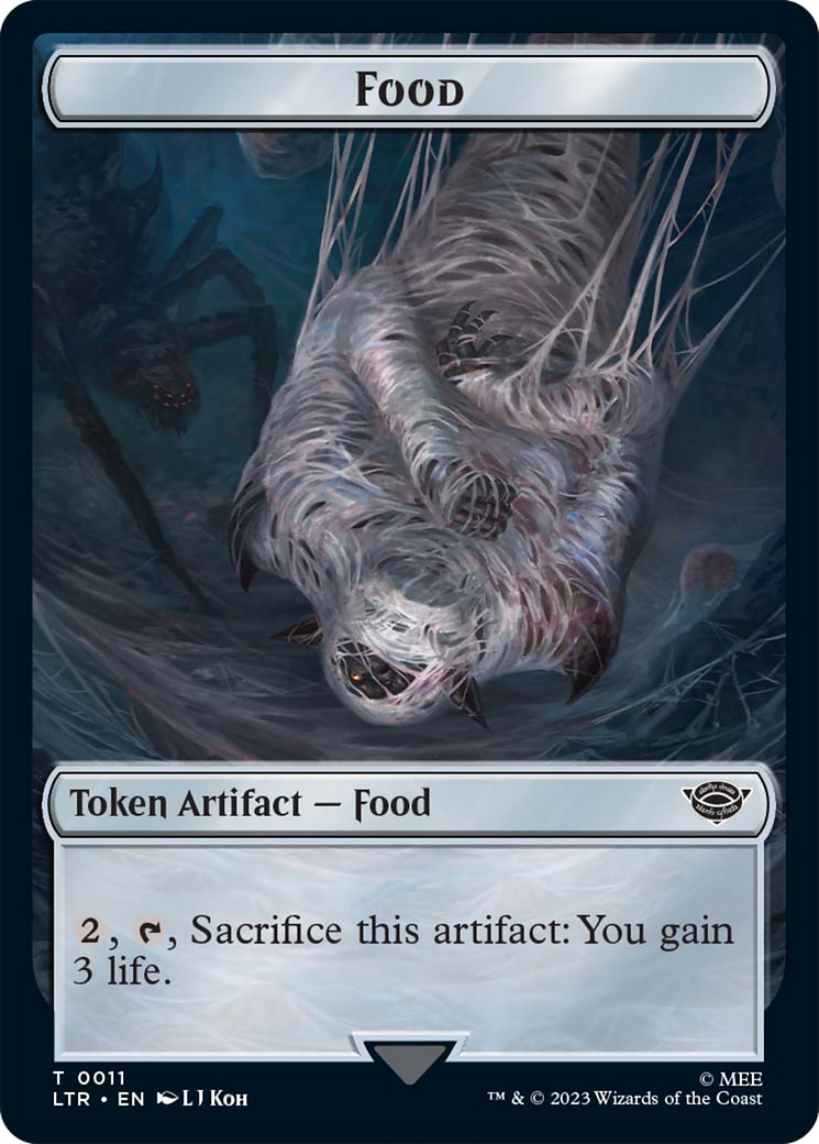Image of Food (11) // Orc Army (06) Double-Sided Token [The Lord of the Rings: Tales of Middle-Earth Tokens]