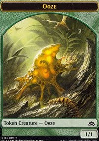 Image of Ooze (016) // Ooze (017) Double-Sided Token [Planechase Anthology Tokens]