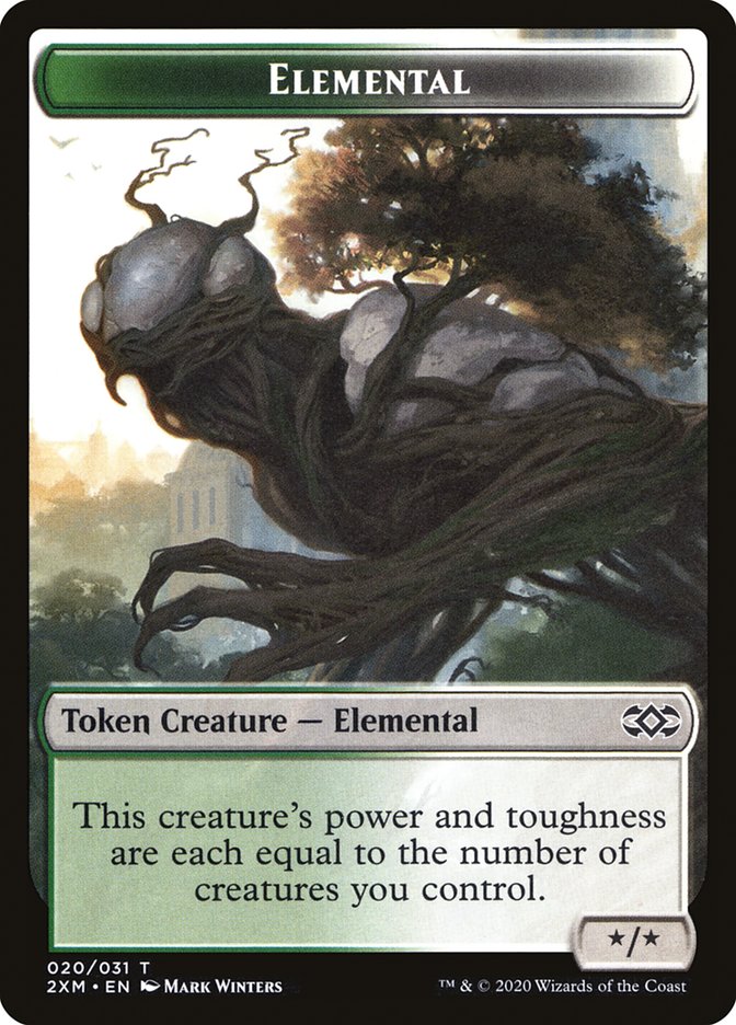 Image of Elemental Token [Double Masters Tokens]