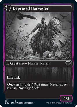 Image of Desperate Farmer // Depraved Harvester [Innistrad: Double Feature]