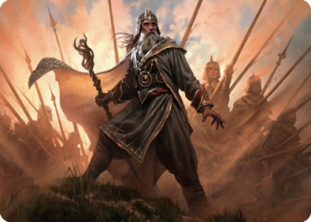 Image of Hazezon, Shaper of Sand Art Card [Dominaria United Art Series]