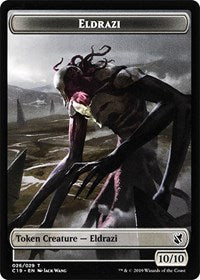 Image of Eldrazi // Egg Double-Sided Token [Commander 2019 Tokens]