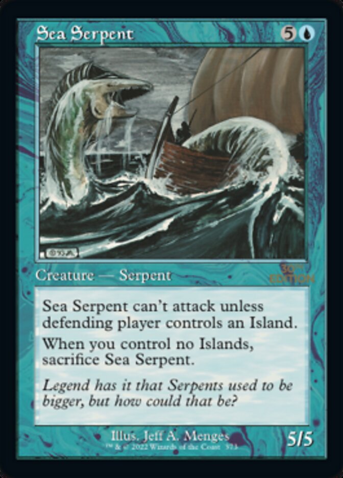 Image of Sea Serpent (Retro) [30th Anniversary Edition]