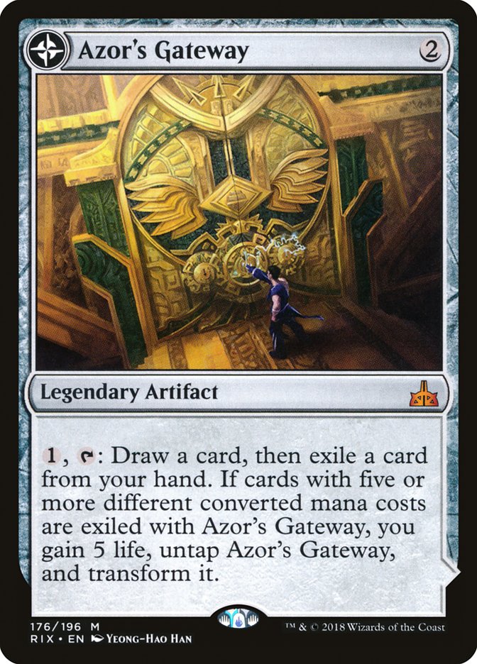 Image of Azor's Gateway // Sanctum of the Sun [Rivals of Ixalan]