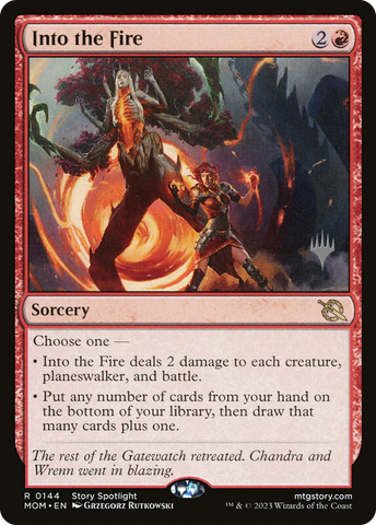 Into the Fire (Promo Pack) [March of the Machine Promos]