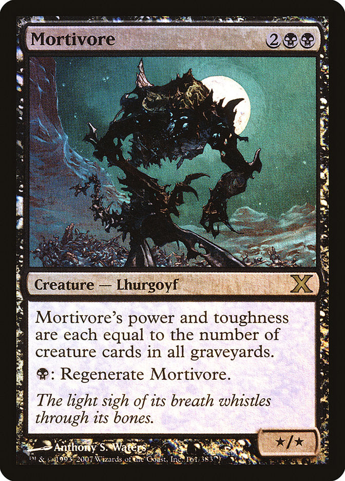 Image of Mortivore (Premium Foil) [Tenth Edition]