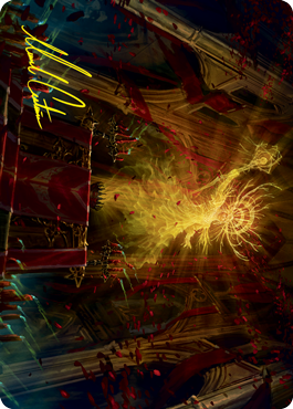 Image of Katilda, Dawnhart Martyr Art Card (Gold-Stamped Signature) [Innistrad: Crimson Vow Art Series]