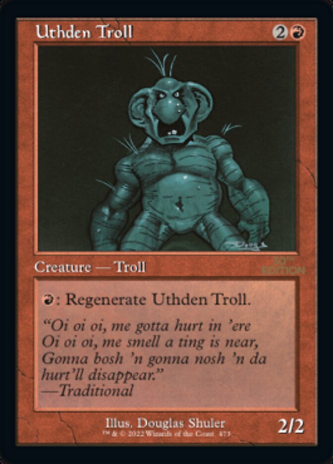 Image of Uthden Troll (Retro) [30th Anniversary Edition]