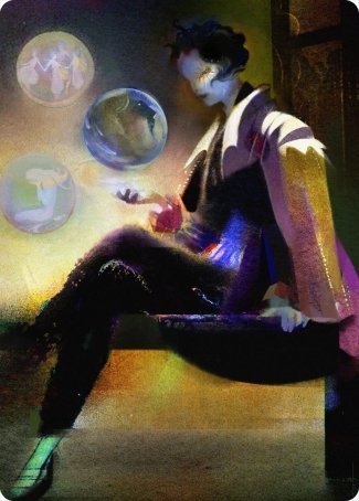 Image of Obscura Interceptor Art Card [Streets of New Capenna Art Series]
