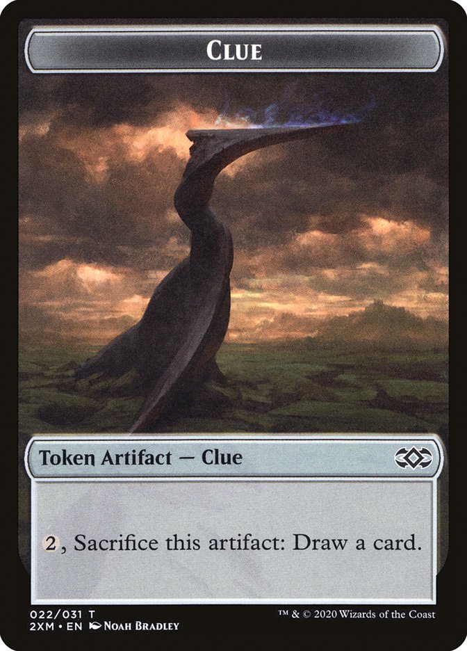 Image of Clue Token [Double Masters Tokens]