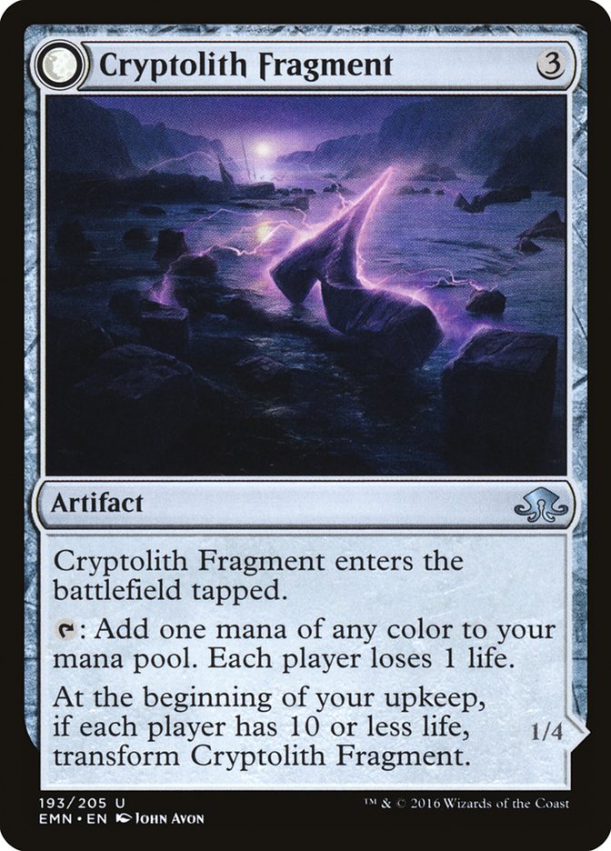 Image of Cryptolith Fragment // Aurora of Emrakul [Eldritch Moon]