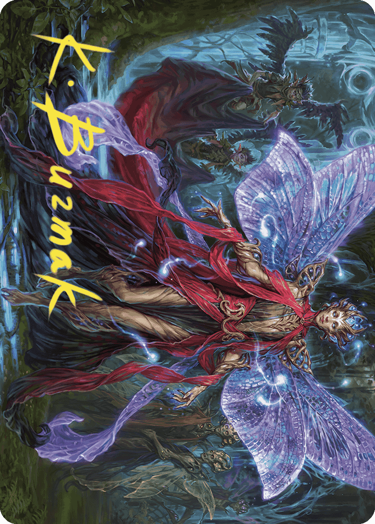 Image of Tegwyll, Duke of Splendor Art Card (Gold-Stamped Signature) [Wilds of Eldraine Art Series]