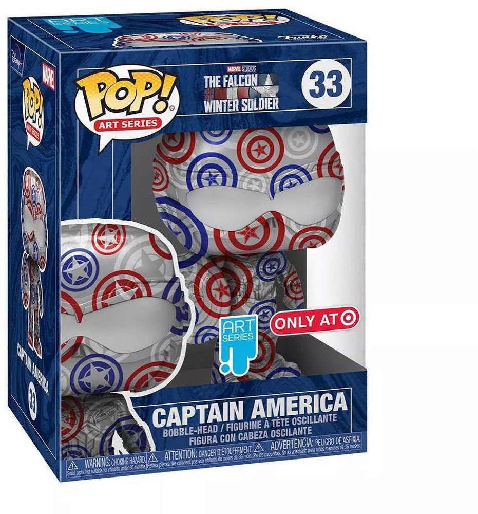 Image of Captain America (Art Series) (Target Exclusive) (The Falcon and the Winter Soldier) #33