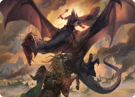 Image of Witch-king, Bringer of Ruin Art Card [The Lord of the Rings: Tales of Middle-earth Art Series]