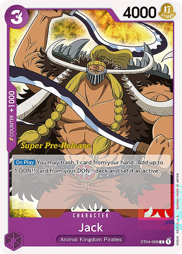 Image of Jack [Super Pre-Release Starter Deck: Animal Kingdom Pirates]