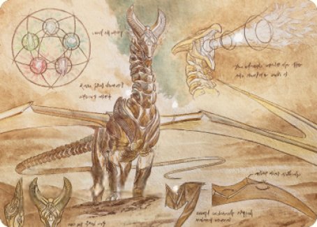 Image of Ramos, Dragon Engine Art Card [The Brothers' War Art Series]