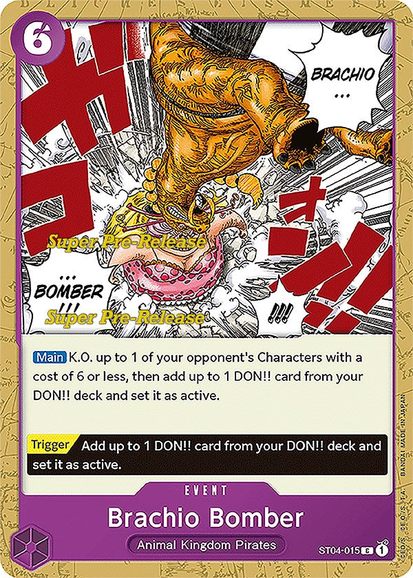 Image of Brachio Bomber [Super Pre-Release Starter Deck: Animal Kingdom Pirates]