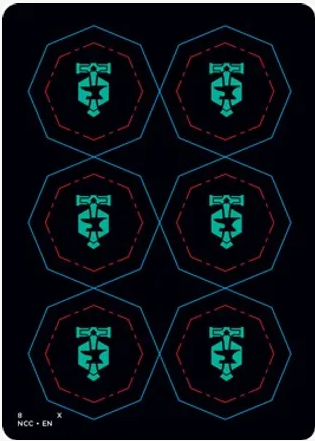 Image of Punch Card Token (5/8) [Streets of New Capenna Commander Tokens]