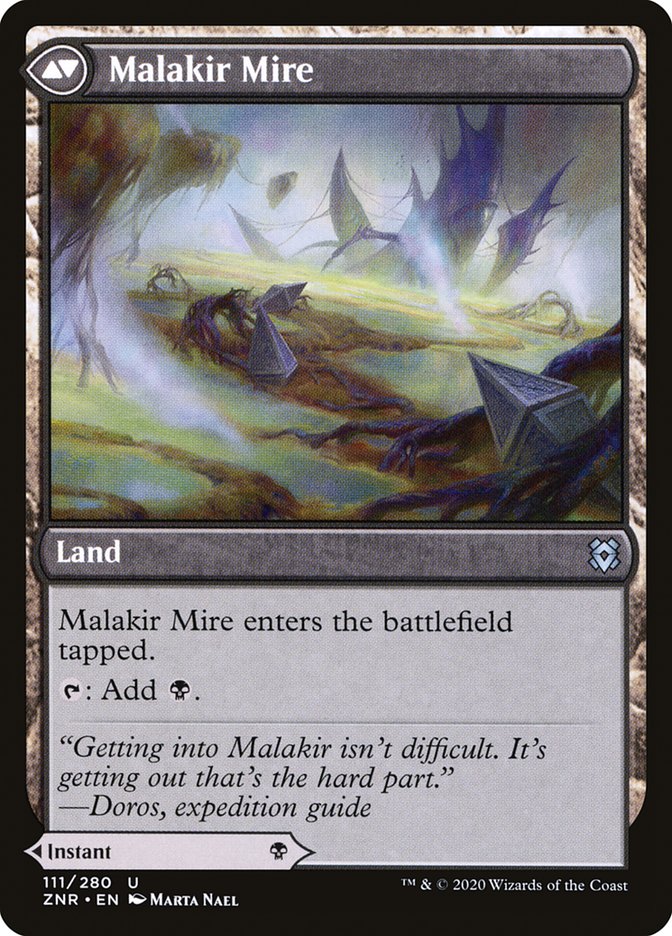 Image of Malakir Rebirth // Malakir Mire [Zendikar Rising]