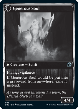 Image of Beloved Beggar // Generous Soul [Innistrad: Double Feature]