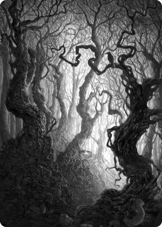 Image of Forest 2 Art Card [Innistrad: Midnight Hunt Art Series]