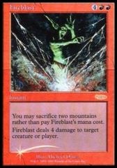 Fireblast	(FNM Promo FOIL)