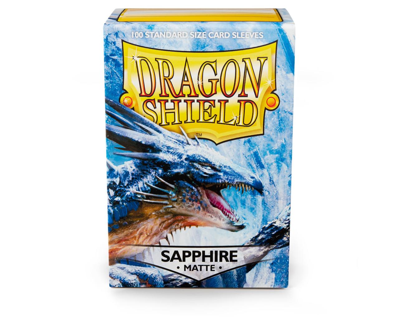 Image of Sapphire Matte Dragon Shield (STANDARD)