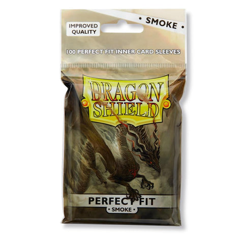 Dragon Shield Sleeves (Perfect Fit) Smoke [100ct]
