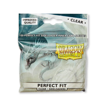 Dragon Shield Sleeves (Perfect Fit) Clear Sideloaders [100ct]