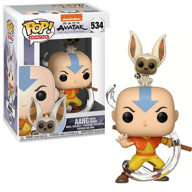 Image of Aang with Momo (Avatar the Last Airbender) #534