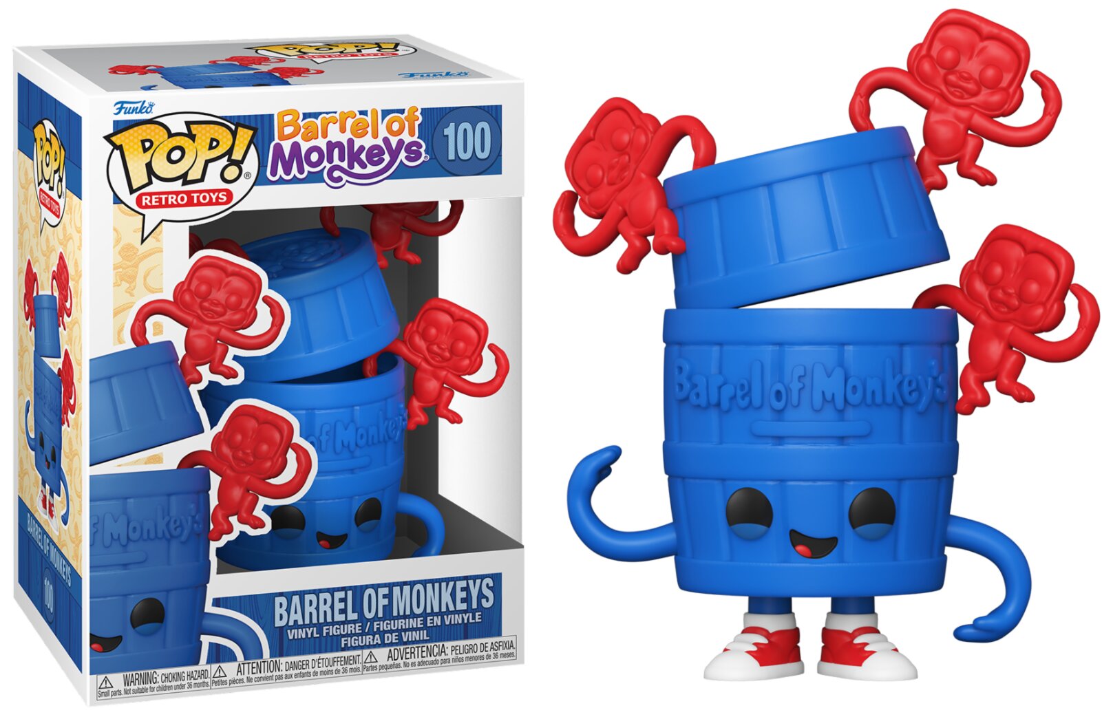 Image of Barrel of Monkeys (Retro Toys) #100
