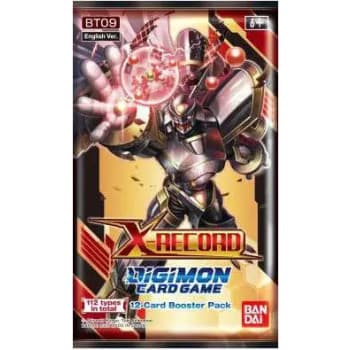 X RECORD BOOSTER PACK DIGIMON CARD GAME