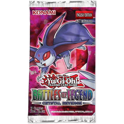Battles of Legend: Crystal Revenge 1st Edition Booster Pack