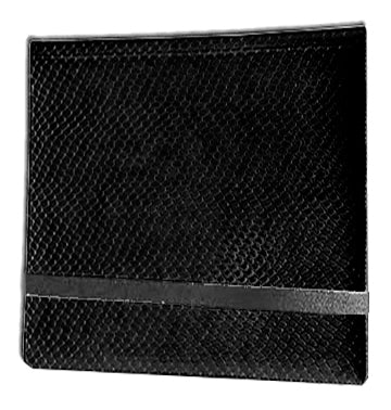 Image of Black Dragonhide Legion 12 Pocket (3x4) Portfolio