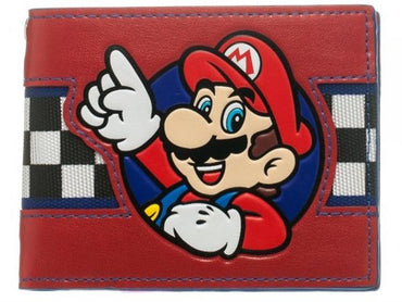 Checkered Mario Wallet