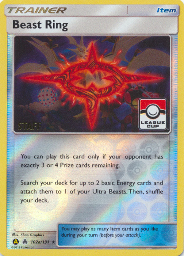 Image of Beast Ring (League Cup Promo) (NM)