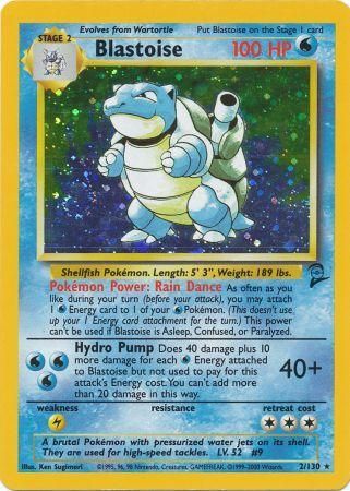 Blastoise Base Set 2 (2/130) LP