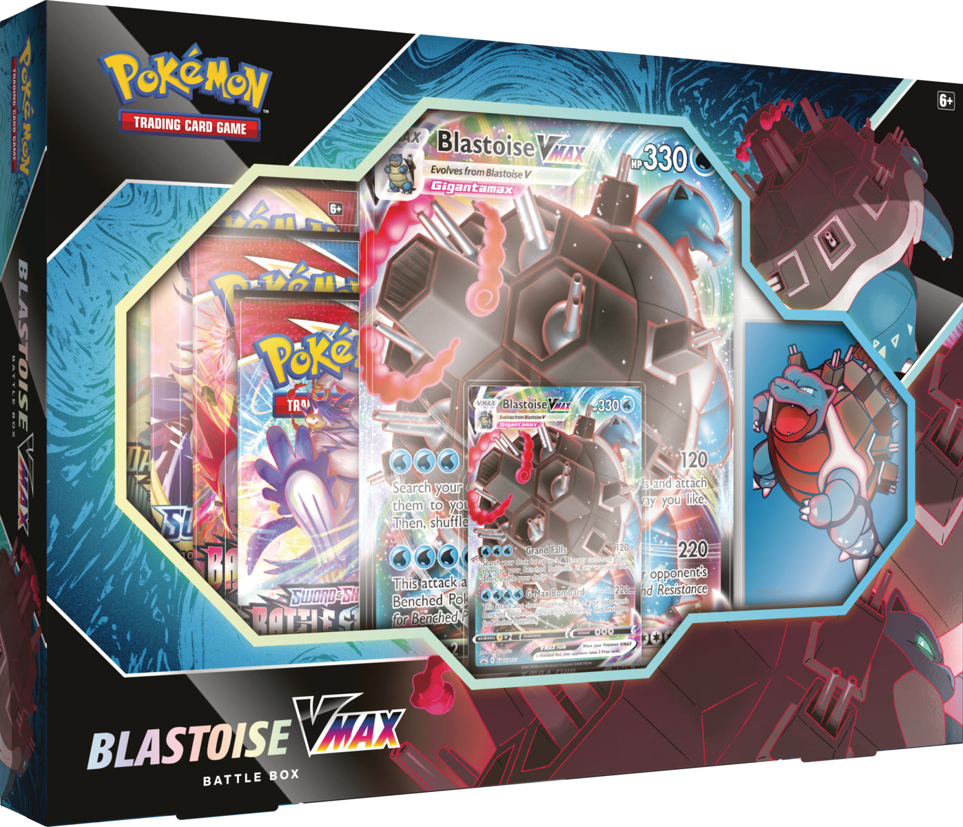 Image of VMAX BATTLE BOX VENUSAUR/BLASTOISE