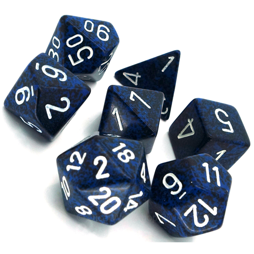 Image of Chessex Speckled - Stealth - 7 Dice Set