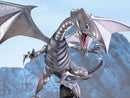 BLUE EYES WHITE DRAGON WHITE/SILVER STATUE