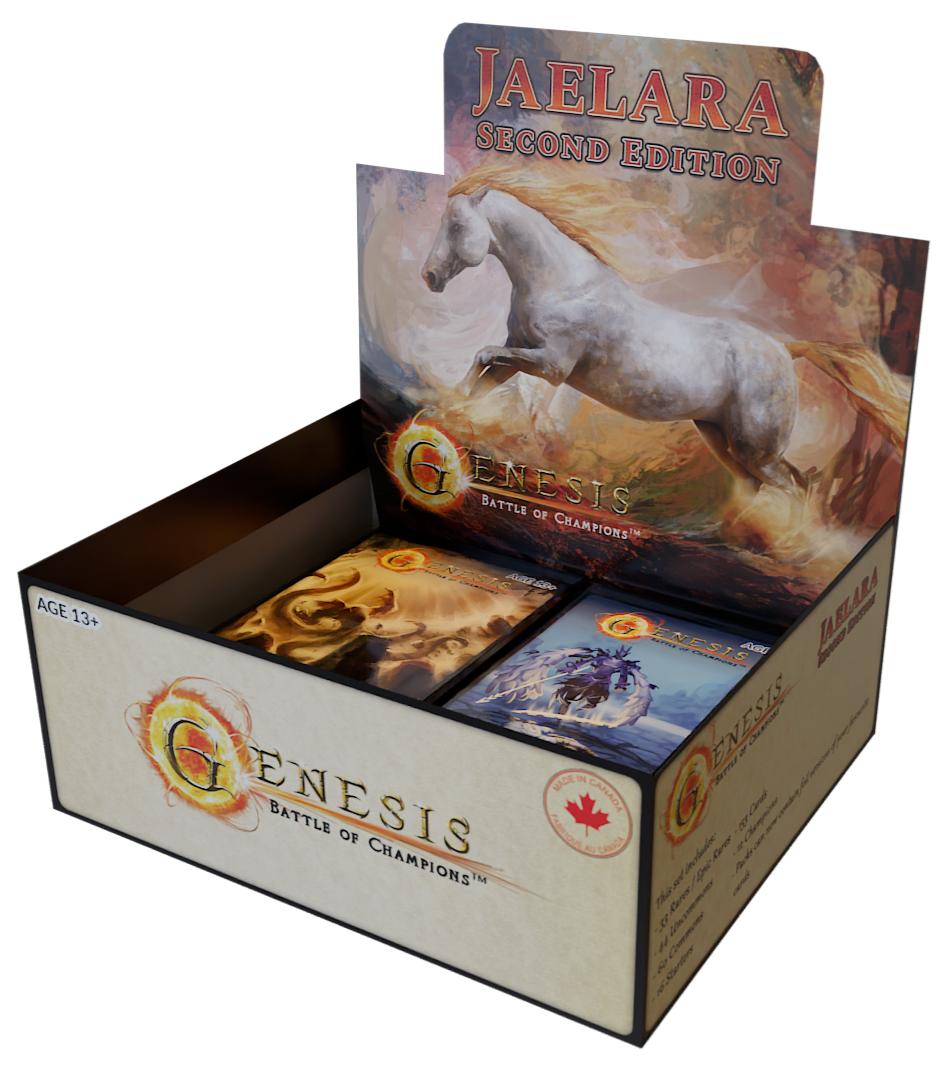 Image of Jaelara Second Edition Booster Box - Genesis Battle of Champions