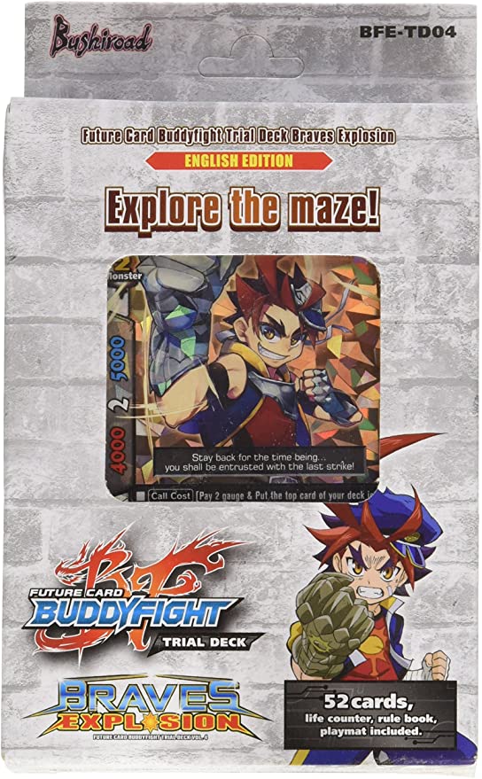 Image of Future Card Buddyfight Braves Explosion Trial deck