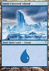 Snow-Covered Island	(Coldsnap FOIL)