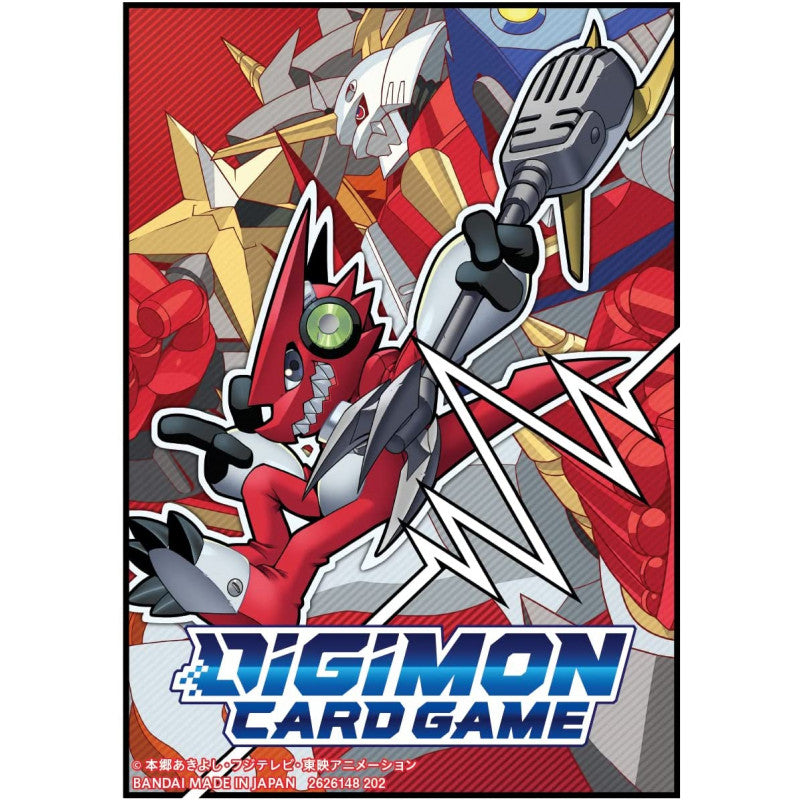Image of Shoutmon - Set 4 Digimon Card Sleeves