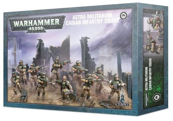Warhammer 40,000: Astra Militarum - Cadian Infantry Squad