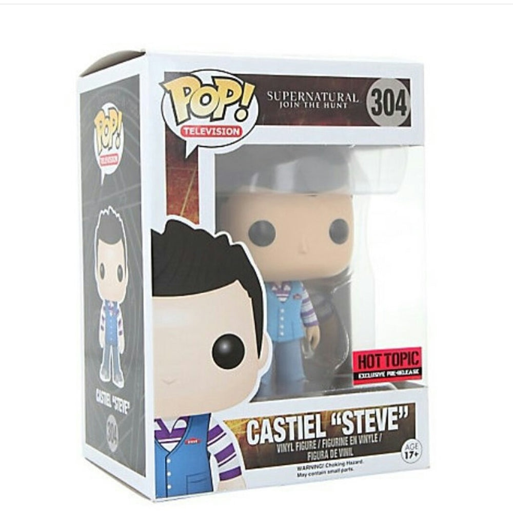 Castiel "Steve" #304 (Pop! Television Supernatural Join the Hunt) Hot Topic Pre-release Exclusive